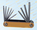 10PCS TORX POINT FOLD UP SET