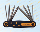 8PCS SCREWDRIVERS FOLD UP SET