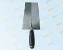 BRICKLAYING TROWEL, WOODEN HANDLE