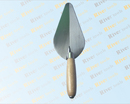 BRICKLAYING TROWEL, WOODEN HANDLE