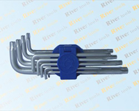 9PCS TORX POINT HEX KEY SET