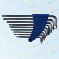 9PCS TORX POINT HEX KEY SET