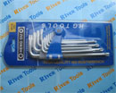 9 PC/SET TORX POINT HEX KEY